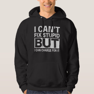 Mechaniken Männer Frauen können nicht dumm reparie Hoodie