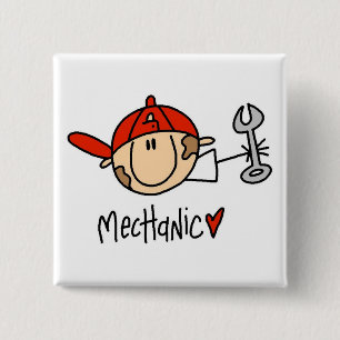 Mechaniker Button