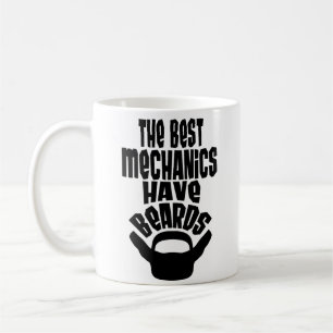 Mechaniker Freund Ehemann Bart Geschenk Kaffeetass Kaffeetasse