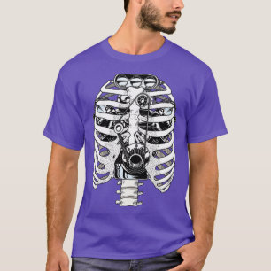 Mechaniker Skeleton Mechaniker T-Shirt