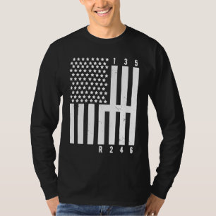 Mechaniker US-Flagge Tuner Auto-Reparaturwerkzeuge T-Shirt