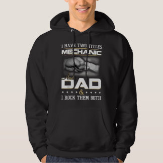 Mechaniker-Vater Humor Zitat Design Kleidung Hoodie