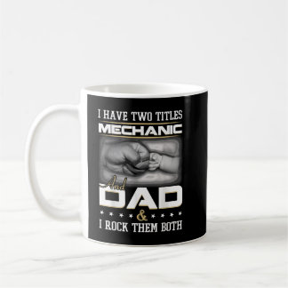 Mechaniker-Vater Humor-Zitat-Design-Kleidung Kaffeetasse