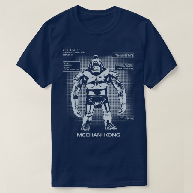 MECHANIKONG KAIJU DALES T-Shirt (Design vorne)