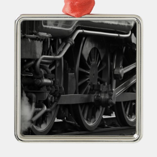 Mechanikschule für Lokomotive Ornament Aus Metall (Vorne)