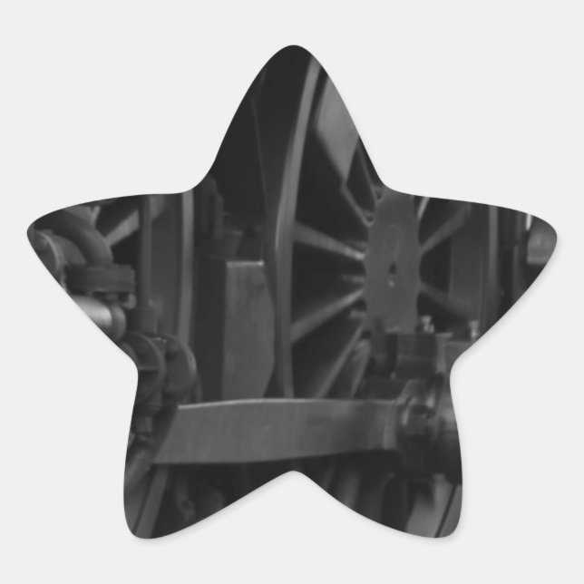 Mechanikschule für Lokomotive Stern-Aufkleber (Vorderseite)