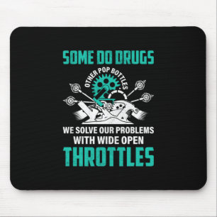 Mechanisch lösen wir unsere Probleme Mousepad