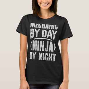 Mechanisch nach Tag Ninja nach Nacht Mechanische G T-Shirt