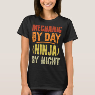 Mechanisch nach Tag Ninja nach Nacht Mechanische G T-Shirt