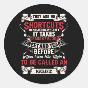 mechanisch runder aufkleber