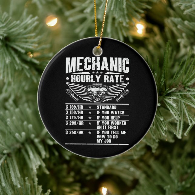 Mechanische Arbeitskräfte für Auto mit geringer St Keramik Ornament (Baum)