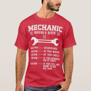 Mechanische Arbeitslosenquote bei Arbeitskräften T-Shirt