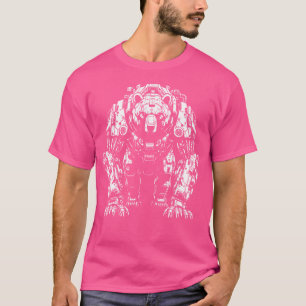 Mechanische Bären Sci-Fi Bio Roboter Cyberpunk Zuk T-Shirt