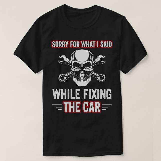 Mechanische Befestigung der Auto T-Shirt (Design vorne)