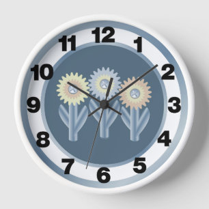 Mechanische Blume Uhr