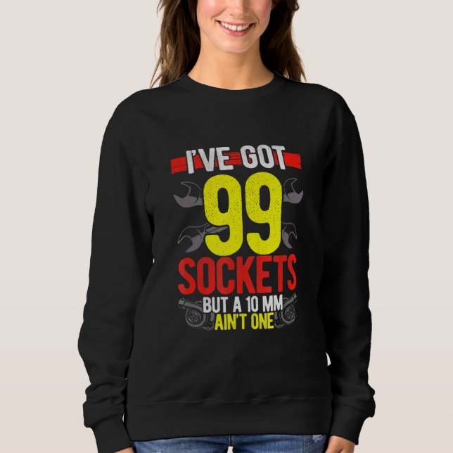 Mechanische Dieselfahrzeuge Reparatur IV Got 99 Pr Sweatshirt (Vorderseite)