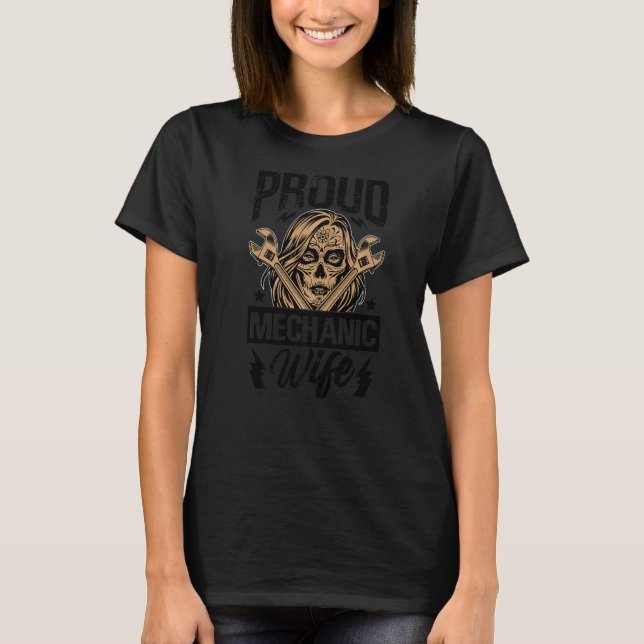 Mechanische Ehefrau T-Shirt (Vorderseite)