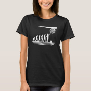 Mechanische Evolution Luftfahrt-Techniker T-Shirt