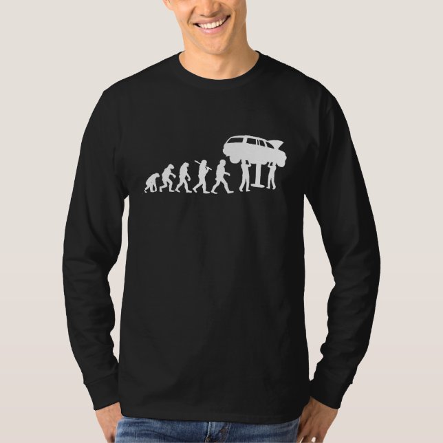 Mechanische Evolution T-Shirt (Vorderseite)