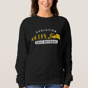 Mechanische Evolution von Auto Reparatur von Kraft Sweatshirt