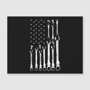 Mechanische Fahne Amerikanisches Flag Flag Mechani Magnetkarte