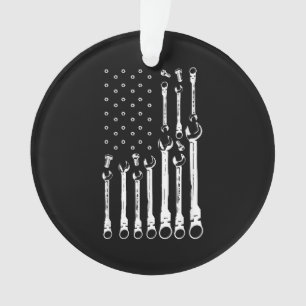 Mechanische Fahne Amerikanisches Flag Flag Mechani Ornament