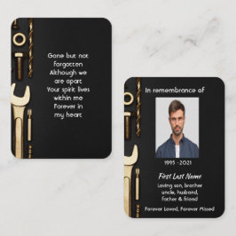 Mechanische Foto Visitenkarte