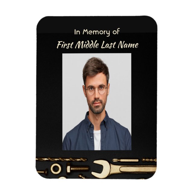 Mechanische Foto-Werkzeuge für die Erinnerung Magnet (Vertikal)