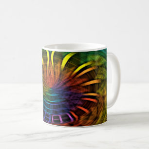 Mechanische Funktionsweise eines Regenbogens Kaffeetasse
