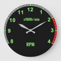 Mechanische Garage des Auto "Green Car Tachometer 