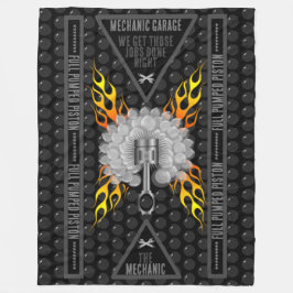 Mechanische Garage voll Pumppumpe Fleecedecke