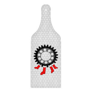 Mechanische Gear Weihnachtsbauten Strumpf Schneidebrett