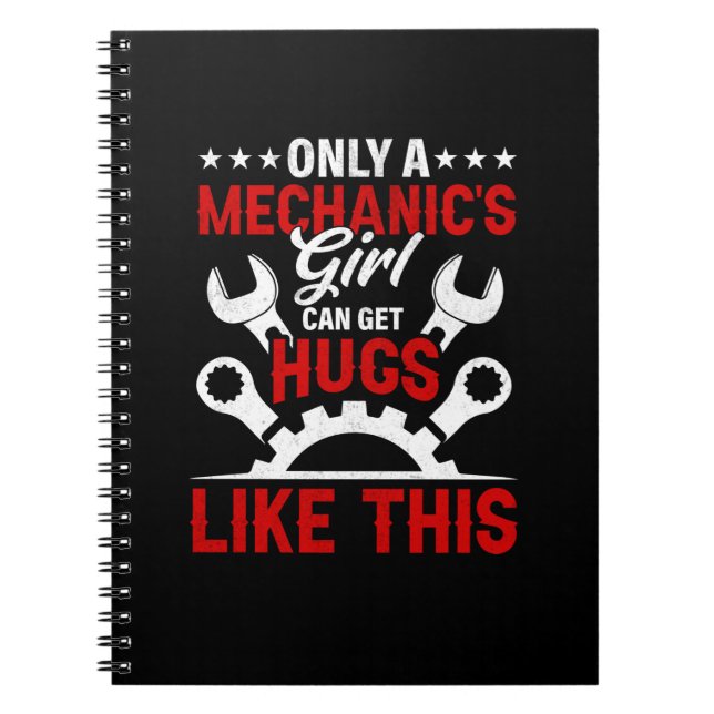 Mechanische Girls Notizblock (Vorderseite)