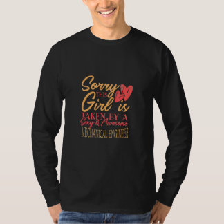 Mechanische Ingenieure Arbeit Mann Ehefrau Sprichw T-Shirt
