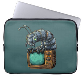 Mechanische Käfer Vintage TV Laptop Hülle Laptopschutzhülle