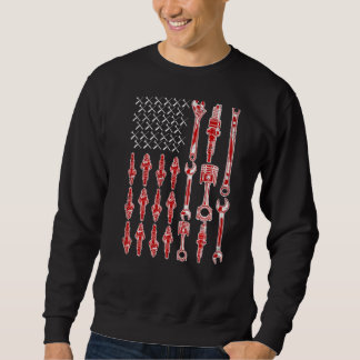 Mechanische Kennzeichnung der Offiziellen US-ameri Sweatshirt