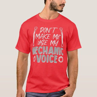 Mechanische Kostenvoranschläge Auto mit Nut Voice  T-Shirt