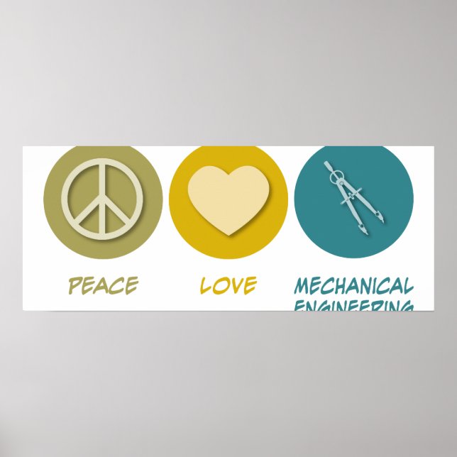 Mechanische Liebe Poster (Vorne)