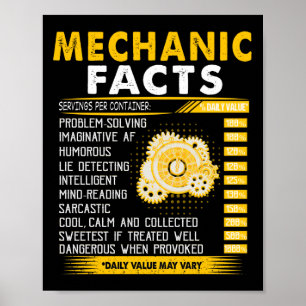 Mechanische Liebhaber   Mechanische Fakten Poster