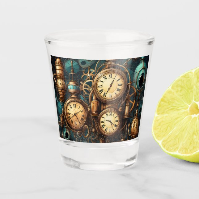 Mechanische Marvels Shot Glass Schnapsglas (Vorderseite)