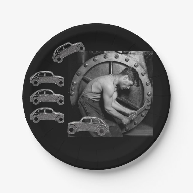 Mechanische Papiere für Teller (Vorderseite)