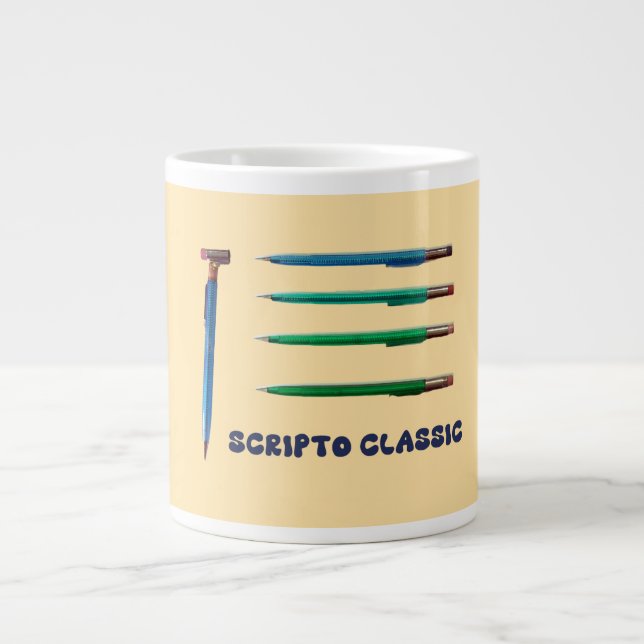Mechanische Penzien der Art Scripto Jumbo-Tasse (Vorderseite)