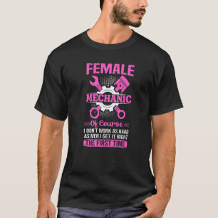 Mechanische Reparatur von Auto für Mädchen T-Shirt