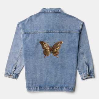 Mechanische Schönheit im Flug Jeansjacke