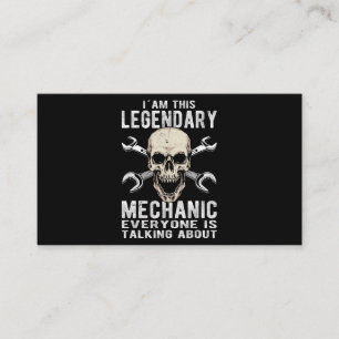 Mechanische Schraubendreher Werkstattwagen Tuning  Visitenkarte