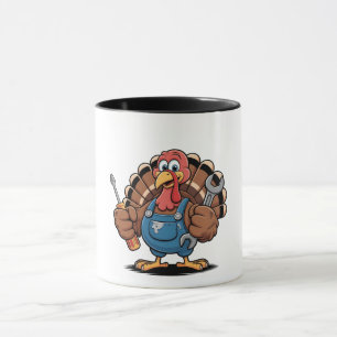 Mechanische Squad Türkei Erntedank Gobbler Tasse