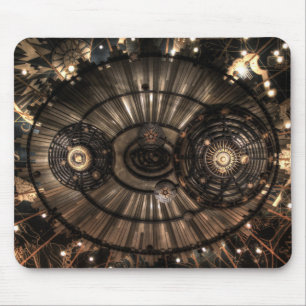 Mechanische Steampunk-Sternbilder Mousepad