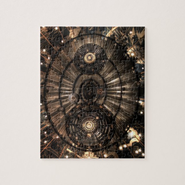 Mechanische Steampunk-Sternbilder Puzzle (Vertikal)
