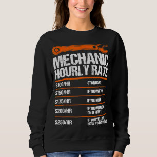Mechanische Stundensätze 1 Sweatshirt