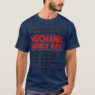 Mechanische Stundensätze Funny Car Kraftrad Gi T-Shirt